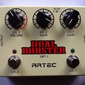 Artec DBT-1 Dual Booster Pedal Powerful Boost to Signal New/ Nice Fast US ship! image 1