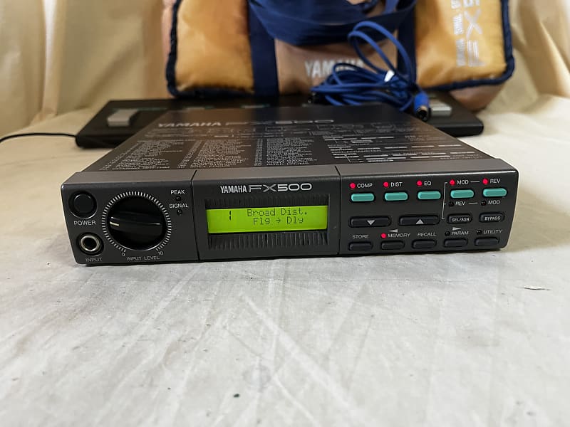 YAMAHA FX500 SIMUL-EFFECT PROCESSOR Guitar Effect | eBay