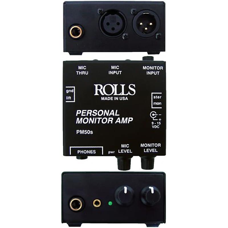 Rolls PM50se Personal Monitor Amplifier image 1