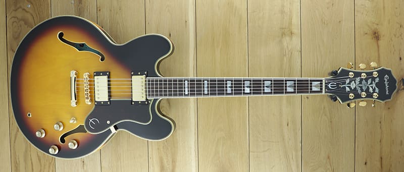 Epiphone Sheraton II Pro Vintage Sunburst 22101510610 | Reverb