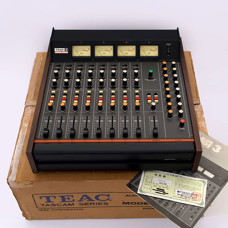 Tascam Series 「TEAC」 Model 3 /// Analog Mixer