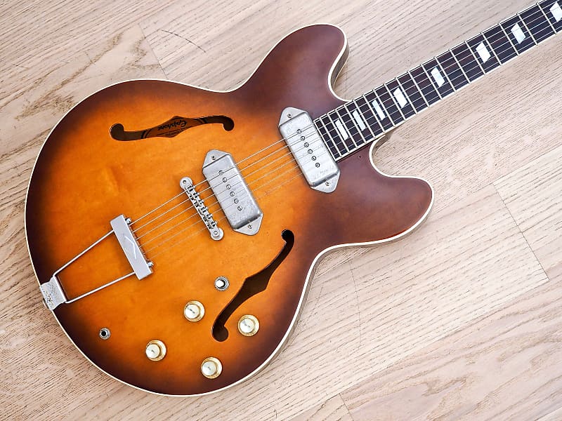 1987 Epiphone Casino Electric Guitar Sunburst Japan Terada