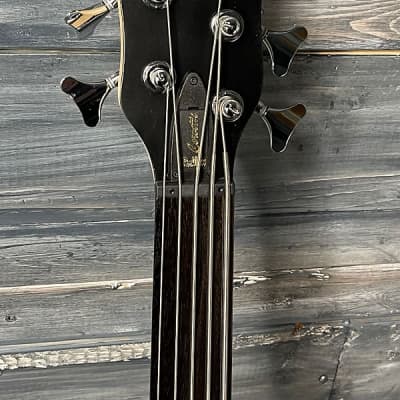 Warwick Left Handed RockBass Corvette Fretless Basic-5 Nirvana Black Transparent Satin 5-String Electric Bass image 6