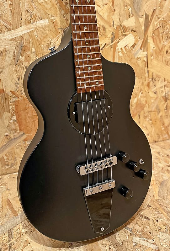 Pre Owned Rick Turner Model 1 Special C Limited Edition - Solid Satin Black Inc. Case image 1