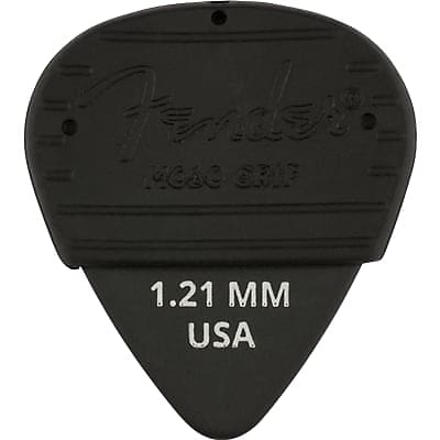 Fender 351 Mojo Grip 1.21 Black Pick X 3 image 1