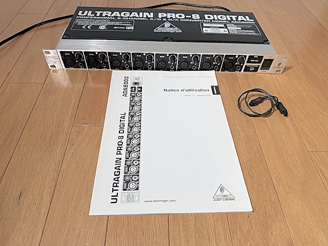 Behringer Ultragain Pro-8 Digital ADA8000 8-Channel Mic