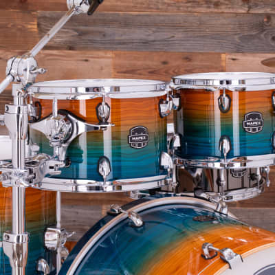 MAPEX ARMORY LIMITED EDITION 6 PIECE DRUM KIT, OCEAN SUNSET, EXCLUSIVE image 5