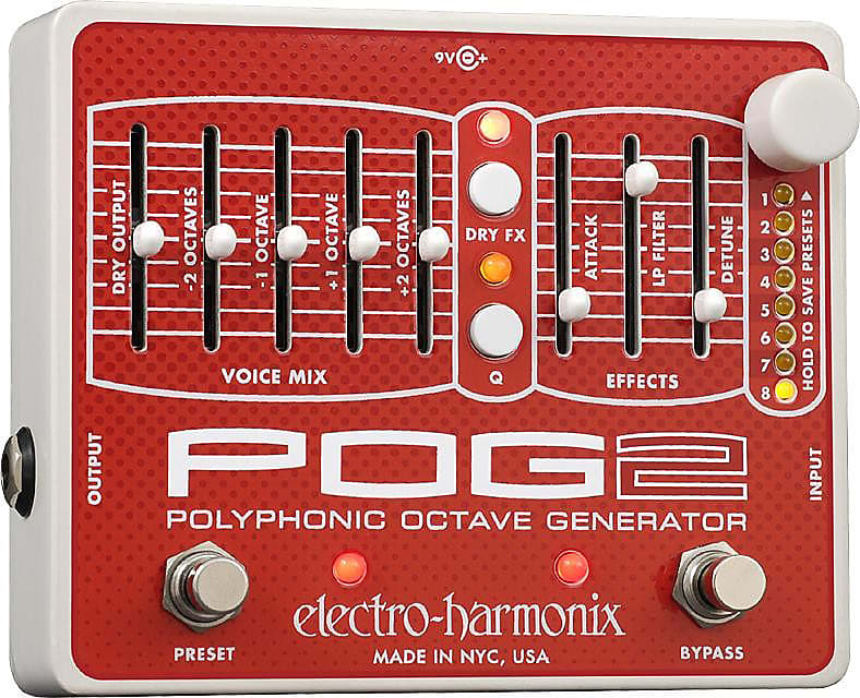 Electro-Harmonix POG2 Polyphonic Octave Generator image 1