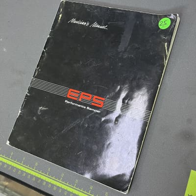 Ensoniq EPS Sampler Manuals 80s