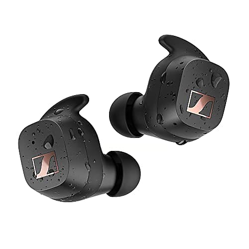 Sennheiser Sport True Wireless Earbuds - Bluetooth in-Ear Headphones for Active Lifestyles, Music and Calls with Adaptable Acoustics, Noise Cancellation, Touch Controls, IP54 and 27-Hour Battery Life image 1