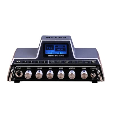 Mooer LITTLE TANK D-15 a 15-Watt portable guitar head with modulation/delay/reverb + speaker cab sim