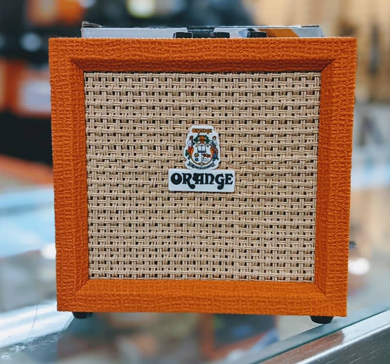 Orange Crush Mini 3-Watt Battery Powered Guitar Combo Amplifier