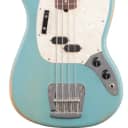 Fender JMJ Road Worn Mustang Bass Daphne Blue with Gig Bag