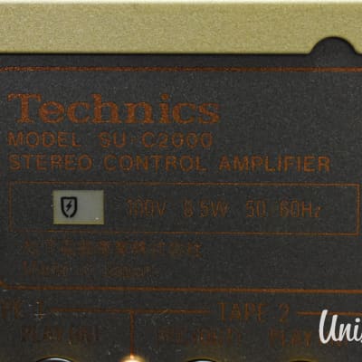 Technics SU-C2000 Stereo Control Amplifier in Very Good Condition image 17
