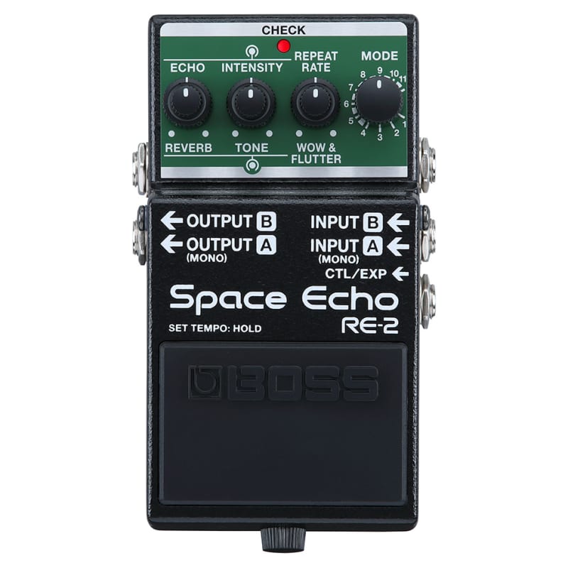Boss RE-2 Space Echo Delay/Reverb Pedal - Open Box