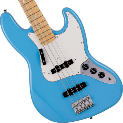 Fender - Made in Japan Limited Edition International Color Series - Jazz Bass® Guitar - Maple Fingerboard - Maui Blue - w/ Gig Bag image 1