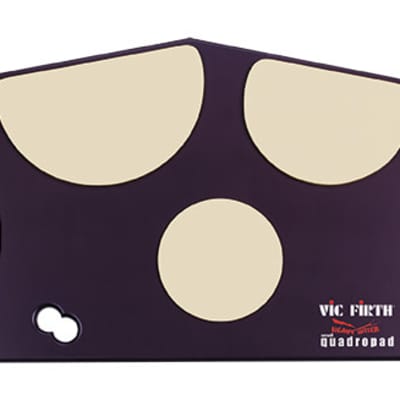 Vic Firth - HHPQS - Practice Pad Heavy Hitter Quadropad -- small image 2