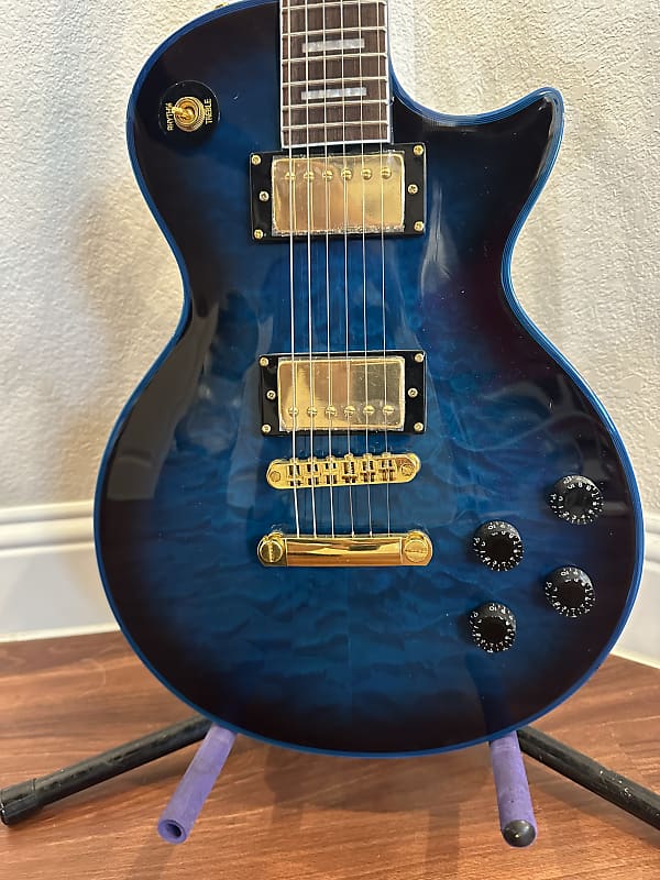 Firefly Firefly Blue Bat FFLPS 2019-2022 Les Paul Style | Reverb