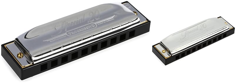 Hohner Special 20 Harmonica - Key Of G Bundle With Hohner 