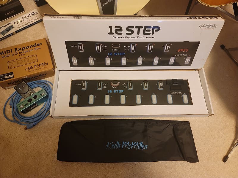 Keith McMillen Instruments 12 Step Chromatic Foot Controller Reverb