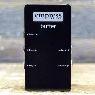 Empress Effects Buffer All-Analog Signal Path Complete I/O Buffer Effect Pedal for sale