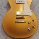 Gibson Les Paul Studio '60s Tribute Goldtop with P90s 2010 - 2015 - Worn Gold Top Upgraded Grover tuners