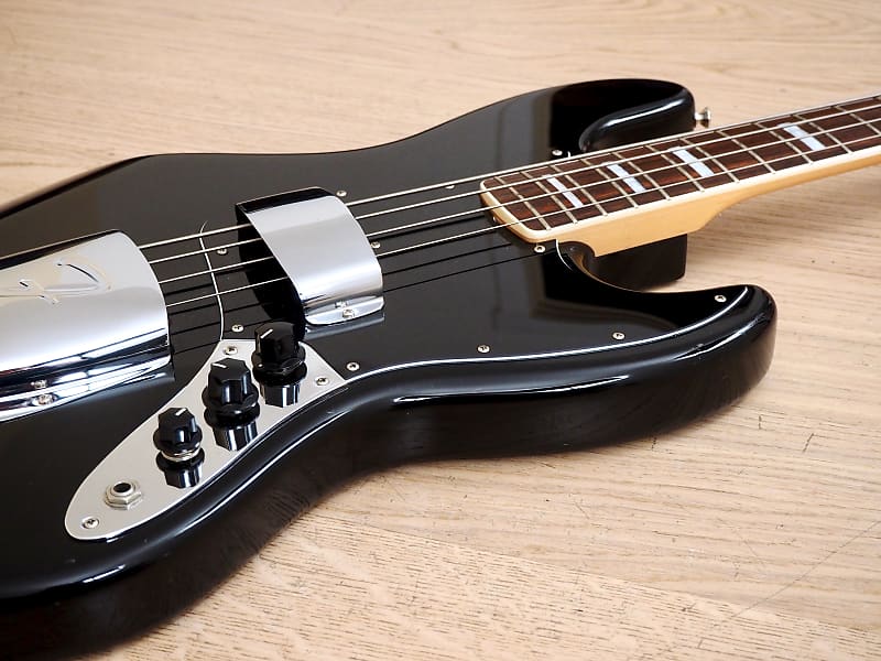 Black scape goatFender Jazz Bass 75年製 1975 Fender Jazz Bass Black | The Music Zoo