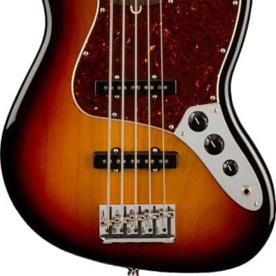 Fender American Professional II Jazz Bass V Rosewood Fingerboard, 3-Color Sunburst image 1