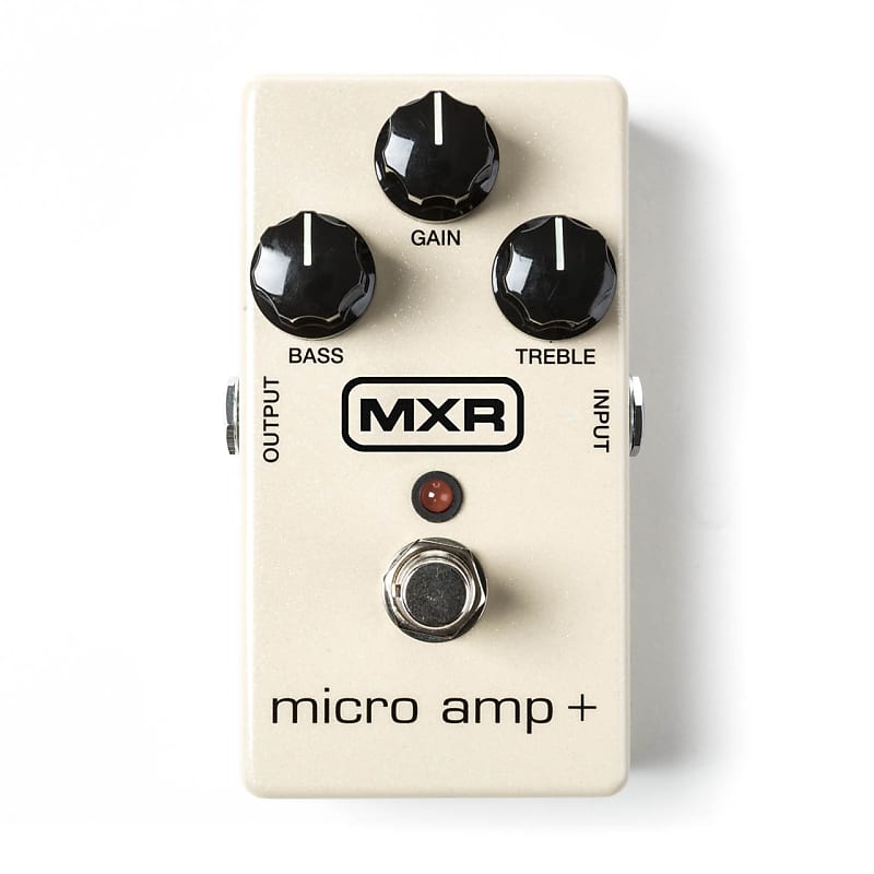 MXR M233 Micro Amp+ Boost Effects Pedal