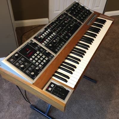 Moog Memorymoog Plus with Flight Case and extras