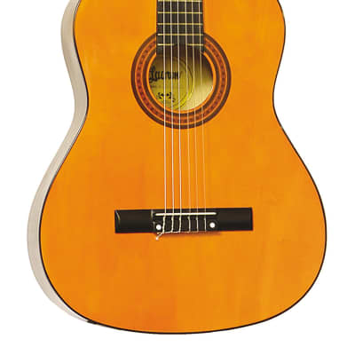 Lauren LA100C 39-Inch Full-Size Nylon 6-String Classical Acoustic Guitar