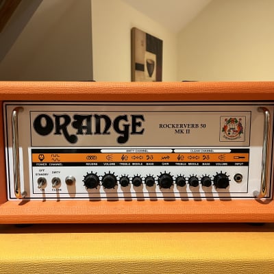 Orange Rockerverb 50 2x12 Mk I with PPC212 cb 120w rms 16