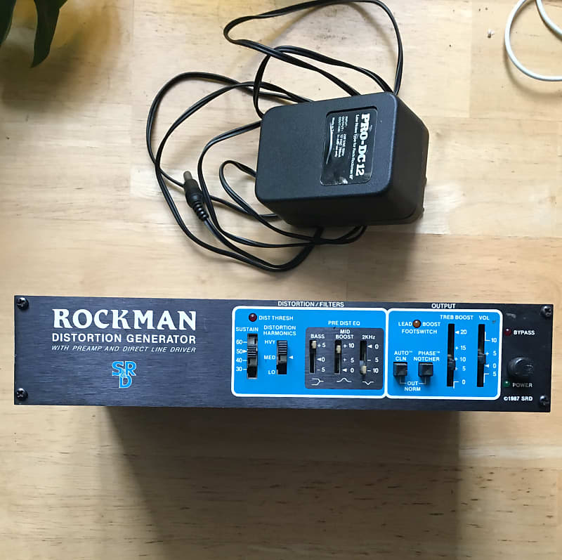 ロックマン ROCKMAN DISTORTION GENERATOR Rockman.fr - Rockman Distortion Generator Review