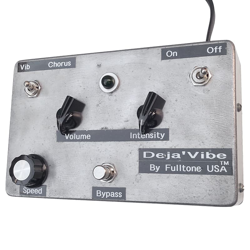 Vintage 90's Fulltone Deja'Vibe - First Issue Serial #006x - Early Shin-ei  Uni-Vibe Clone