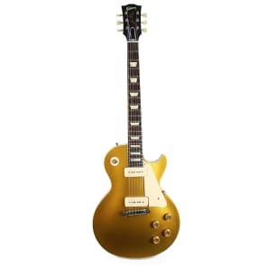 Used 2013 Gibson Custom Shop 1954 Reissue Les Paul VOS Goldtop Electric Guitar image 3