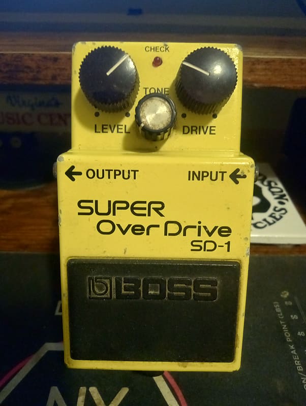 Boss SD-1 Super Overdrive 1981 - 1988 Made In Japan | Reverb