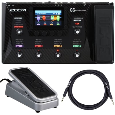 Zoom G6 Multi-Effects Processor Pedal for Guitarists + Zoom | Reverb