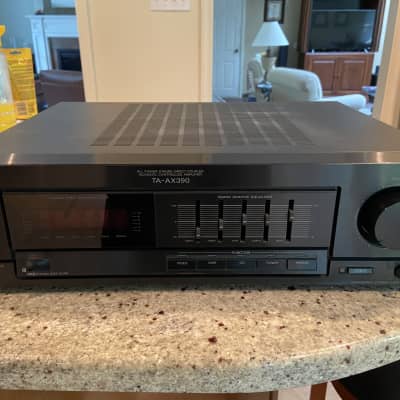 Vintage Sony TA-AX390 High-Fidelity Integrated Stereo Receiver with Built-In Tape & Phono Preamps image 1