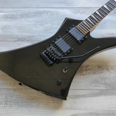 1990's Grover Jackson Japan Kelly Electric Guitar (Metallic Black) | Reverb