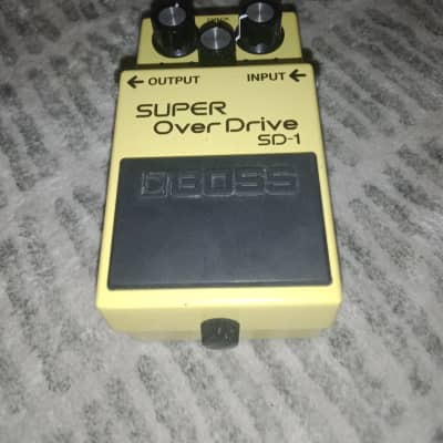 Boss SD-1 Super Overdrive Made In Taiwan | Reverb