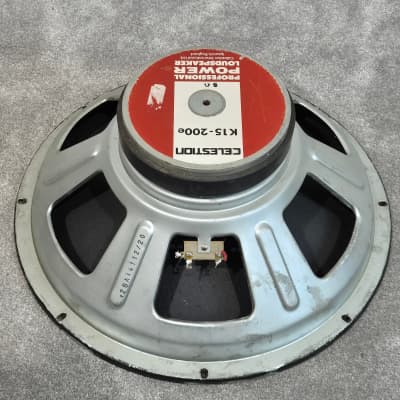 Celestion K15-200E - 200-watts Vintage Loudspeaker w/ Speaker Cover image 6