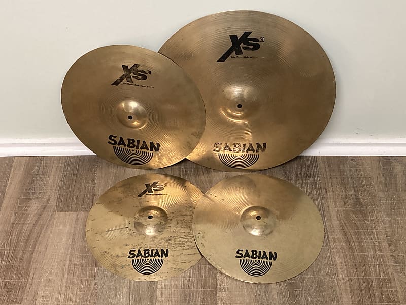Sabian XS20 Cymbal Pack 14” HiHats (pair) 16” Crash 20” Ride Reverb
