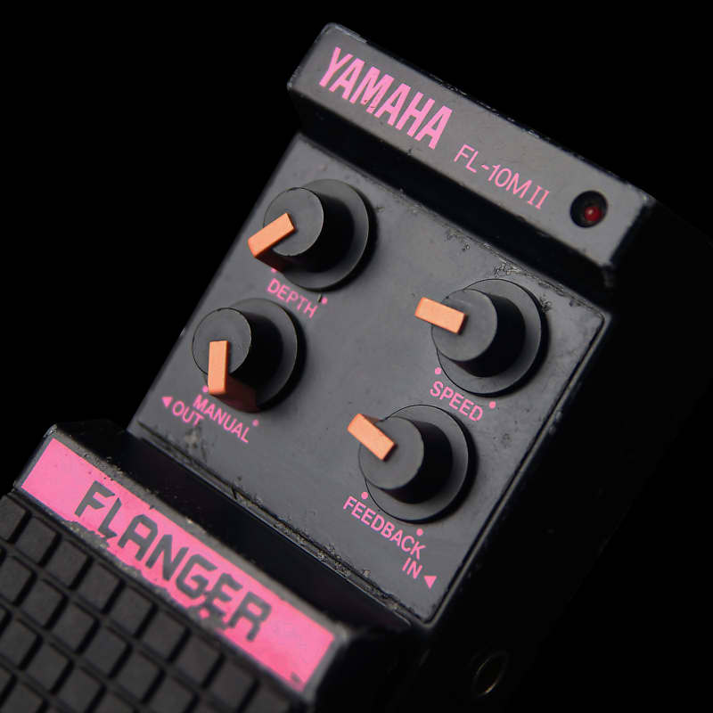 1980s | Rare Vintage Yamaha FL-10 MII Flanger (MK2), FL10 Black