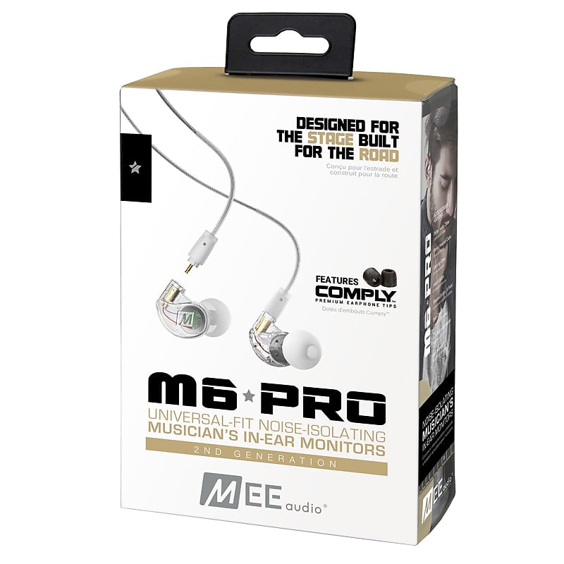 MEE audio M6 PRO 2nd Generation Noise-Isolating Musician's | Reverb