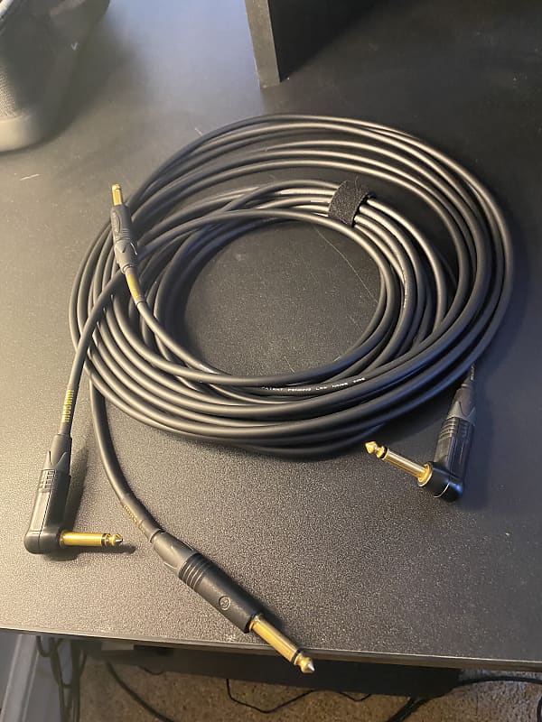 Mogami Gold Series Instrument Cable, 18ft (x2) | Reverb