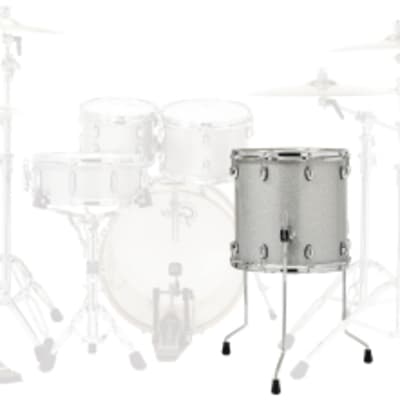 Gretsch Catalina Maple 14x14 Floor Tom Ss Silver Sparkle, CM1-1414F-SS image 1