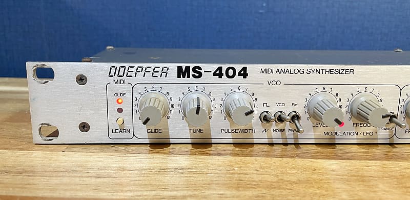 Doepfer MS-404 Analog Midi Synthesizer Ultra Rare!