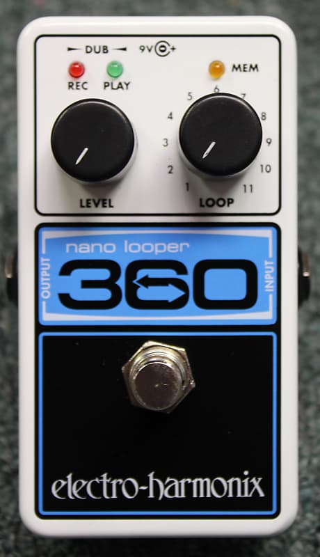 Electro-Harmonix Nano Looper 360 Guitar Effects Pedal w/Box image 1