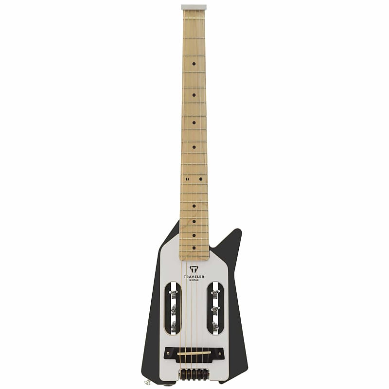 Traveler Guitar EDGE Acoustic-Electric Guitar (Angel White w/ Black) image 1