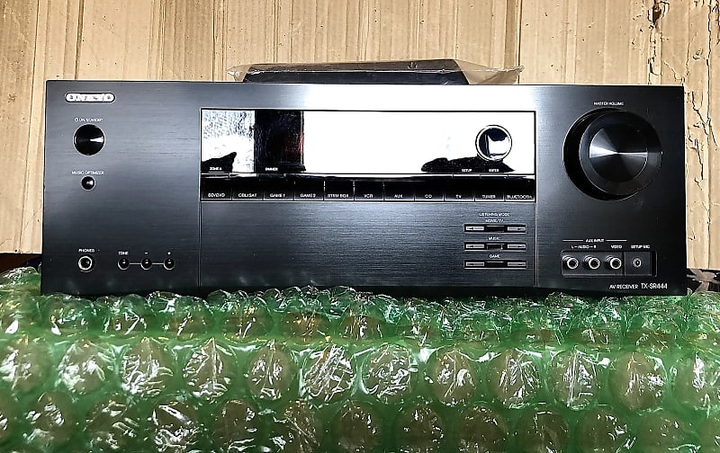 Onkyo TXSR444 7.1 Channel 4K Ultra HD A/V Receiver Reverb